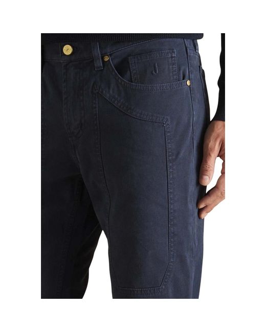 Jeckerson Blue Slim-Fit Jeans for men