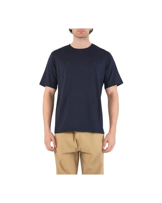 N°21 Blue T-Shirts for men