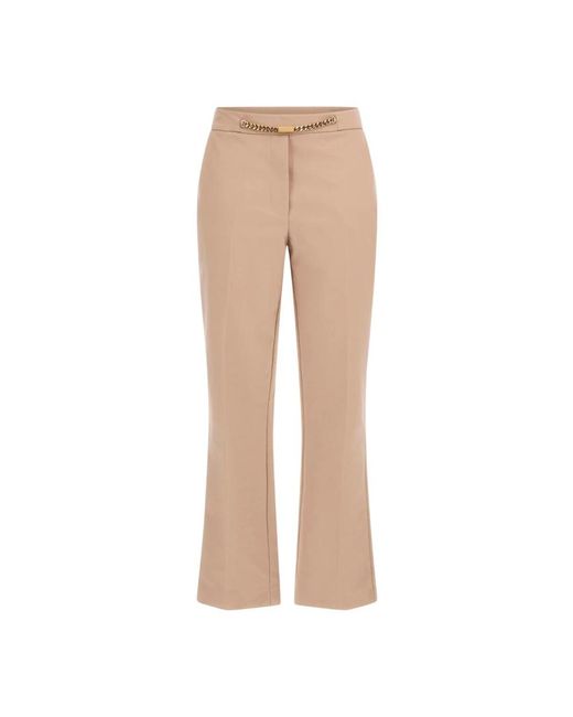 Guess Wide Trousers in het Natural