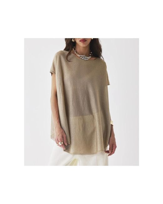 Majestic Filatures Brown Blouses