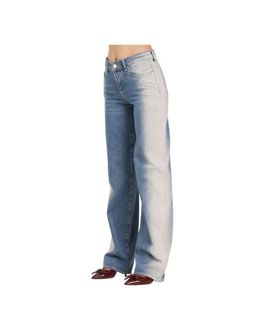 ARMANI EXCHANGE Blue Loose Fit Jeans