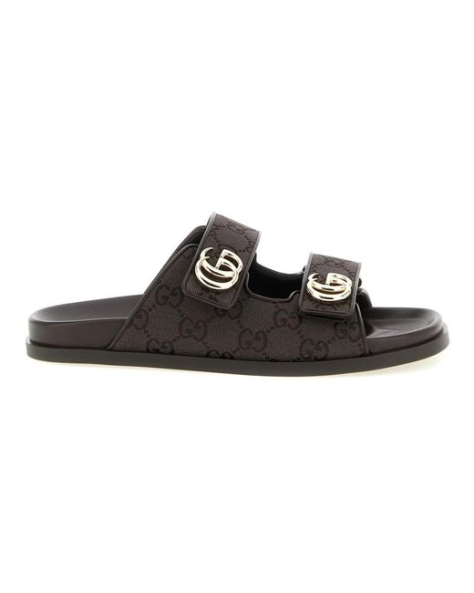 Gucci Black Sliders
