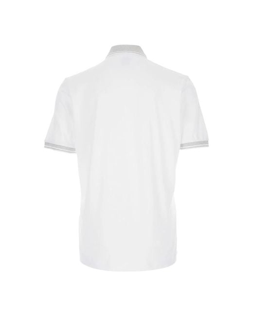 Eleventy White Polo Shirts for men