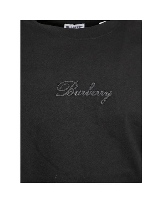 Burberry Black T-Shirts for men