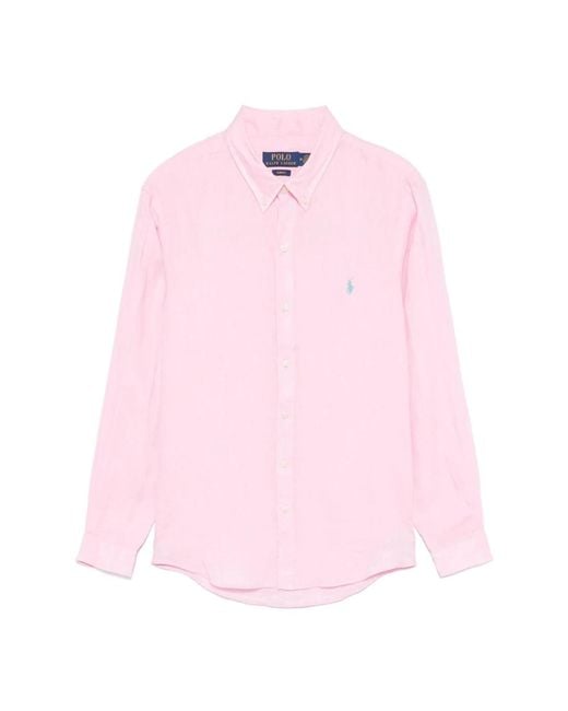 Ralph Lauren Pink Casual Shirts for men