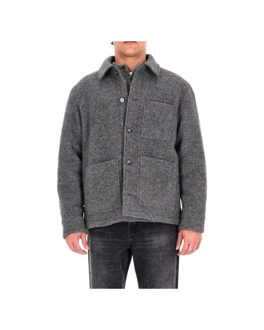 A.P.C. Gray Light Jackets for men