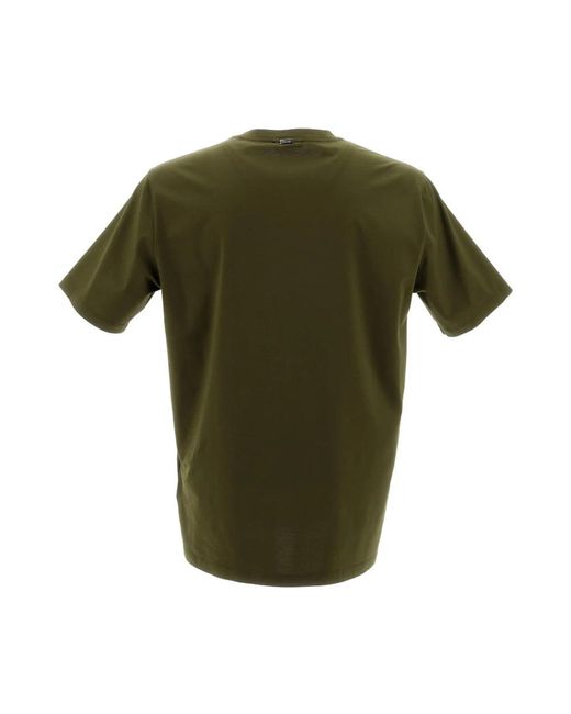 Herno Green T-Shirts for men