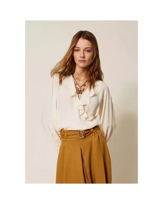 Twinset Natural Blouses