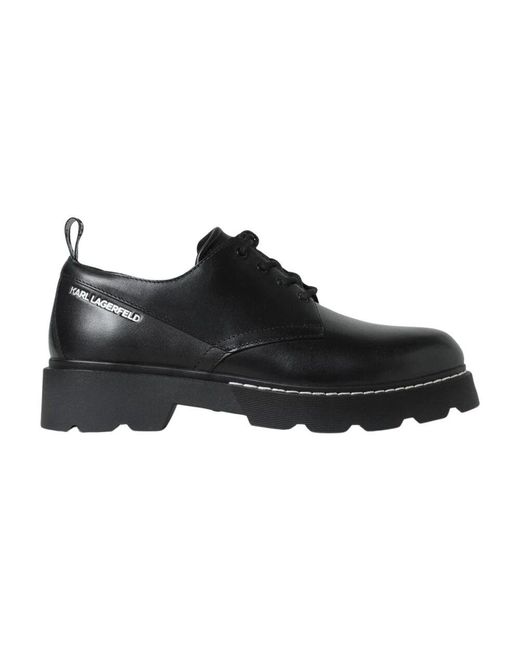 Karl Lagerfeld Kkwik Oxford Schuhe Chunky Sole in Black für Herren