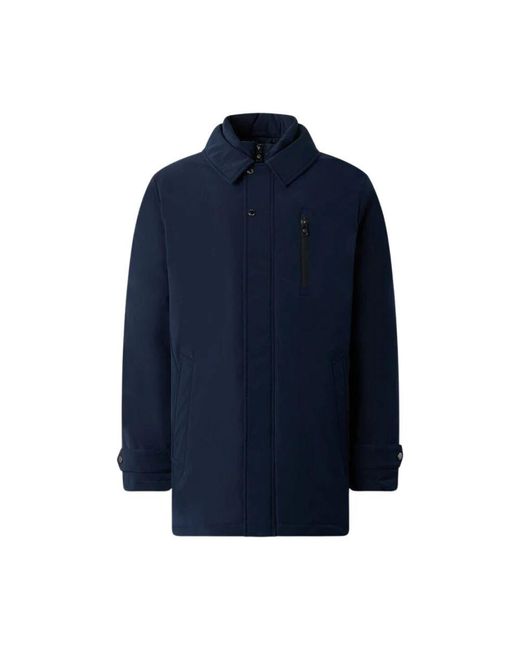 Roberto Cavalli Blaue Jacke Mit Abnehmbarer Gepolsterter Schicht in Blue für Herren