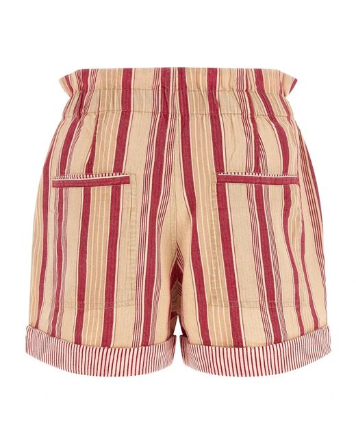 Isabel Marant Red Casual Shorts