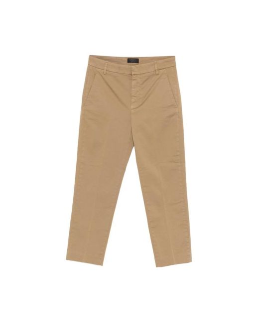 Dondup Natural Cropped Trousers