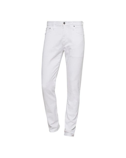 AG Jeans Gray Slim-Fit Trousers