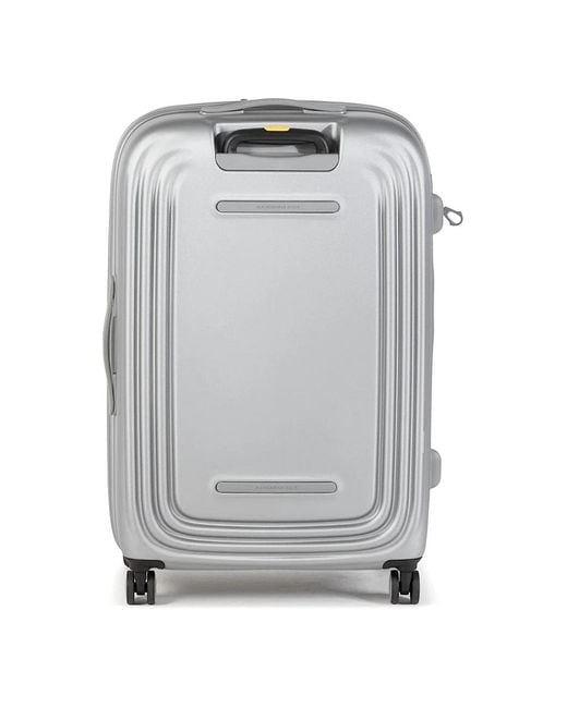 Mandarina Duck Gray Suitcases