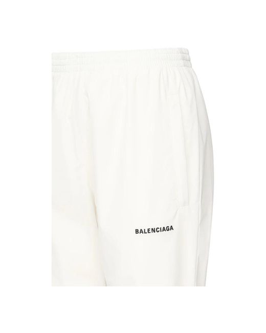 Balenciaga White Sweatpants