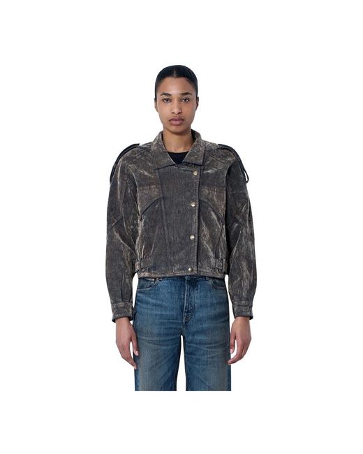 VAQUERA Gray Denim Jackets