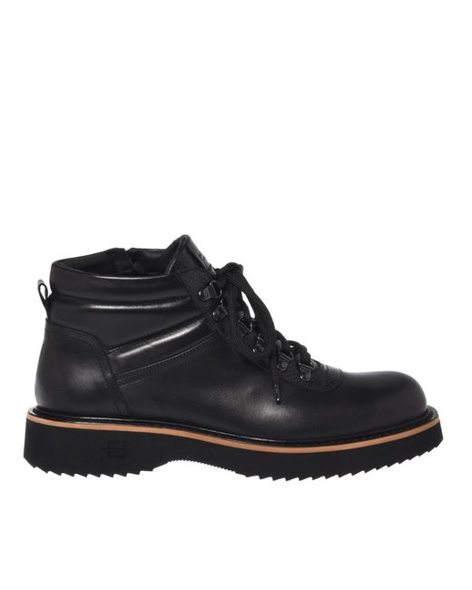 Lace-Up Boots Baldinini de hombre de color Black