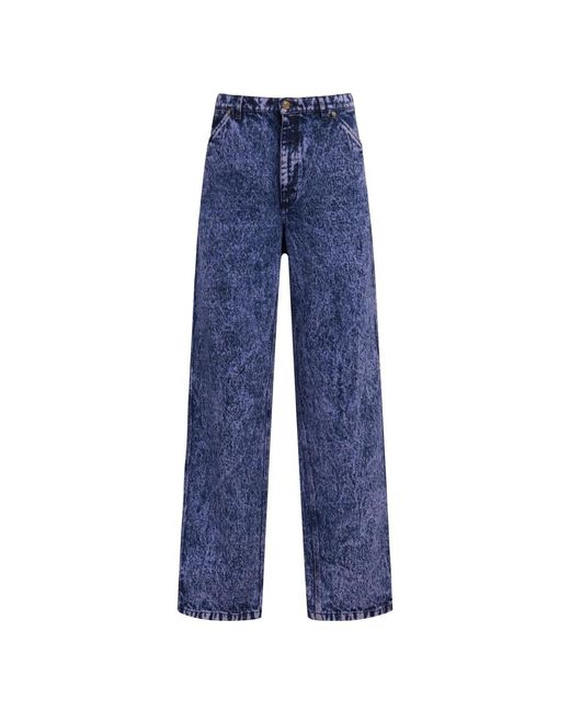 Marni Blue Straight Jeans for men