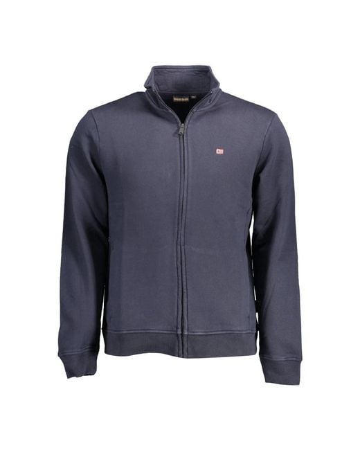 Napapijri Blue Zip-Throughs for men