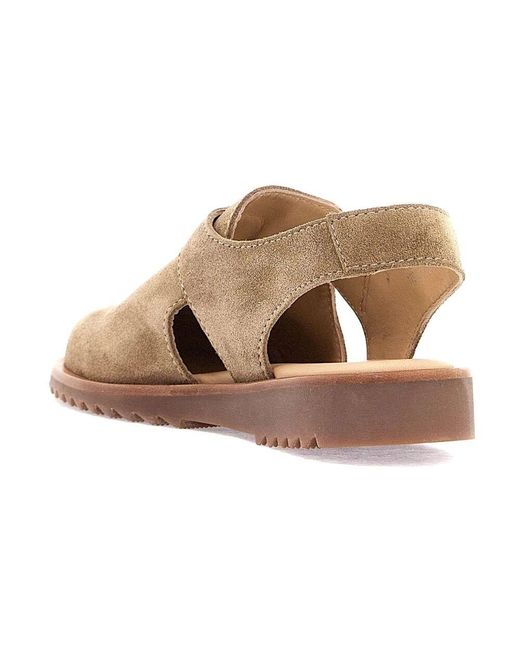 Flat Sandals Paraboot de color Brown