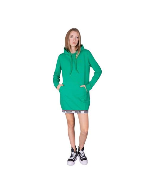 Moschino Green Short Dresses