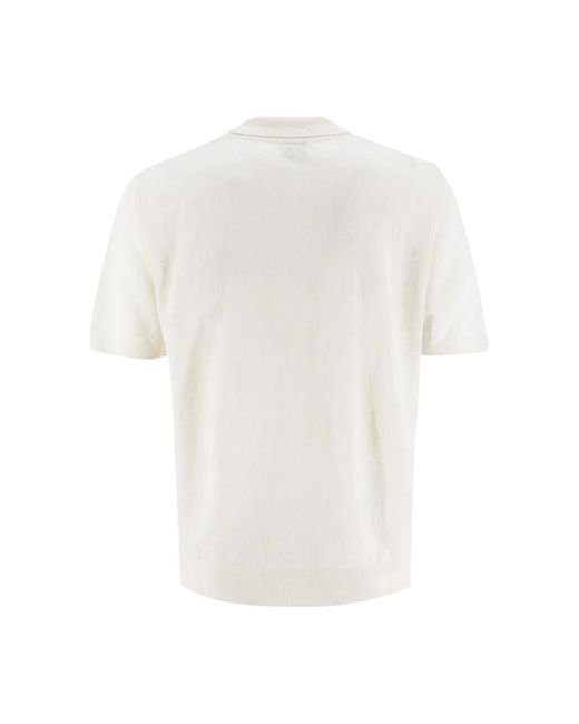 Eleventy White Polo Shirts for men