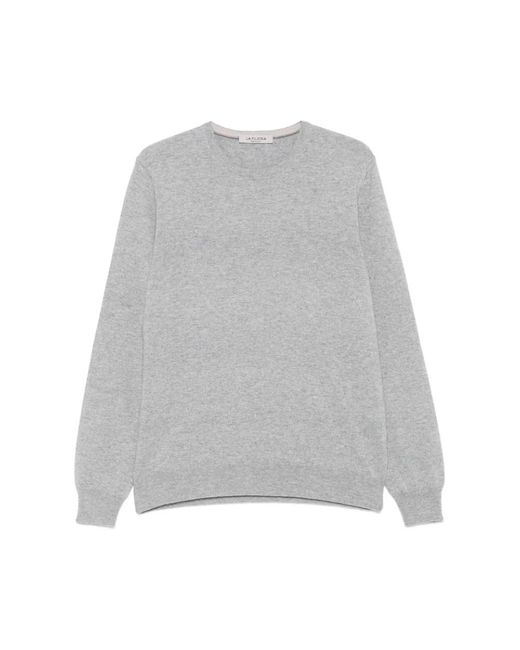 La Fileria Gray Cashmere Knitwear for men
