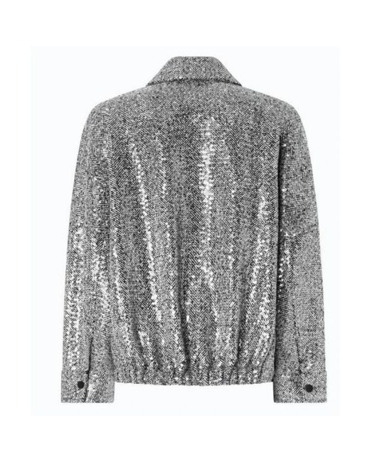 Light Jackets Pinko de color Gray