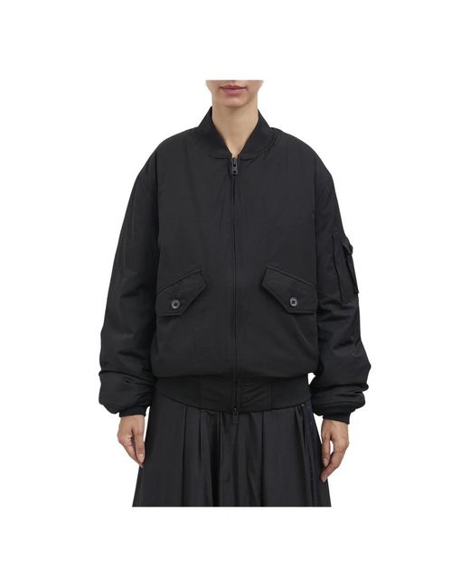 Y-3 Nylon Bomberjack in het Black