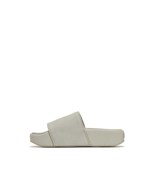 Y-3 Gray Orbit Grey Slide Sandalen