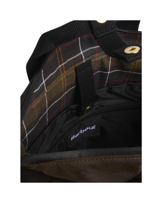 Barbour Black Backpacks for men