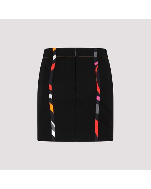 Skirts > short skirts Emilio Pucci en coloris Black