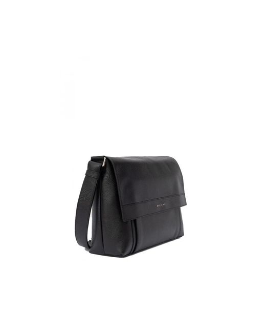 Orciani Black Shoulder Bags for men