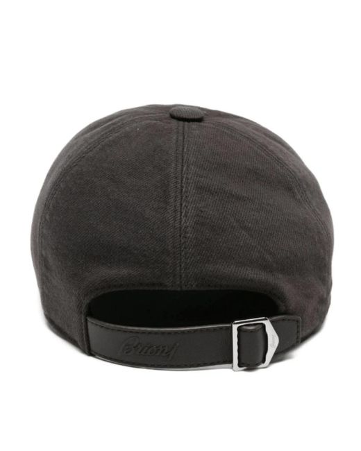 Caps di Brioni in Black