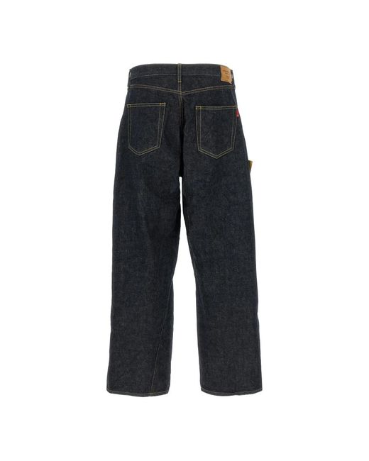 Undercover Blue Straight Fit Jeans for men