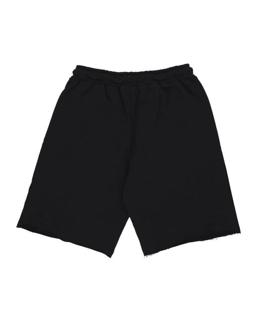 DISCLAIMER Schwarze streetwear shorts in Black für Herren
