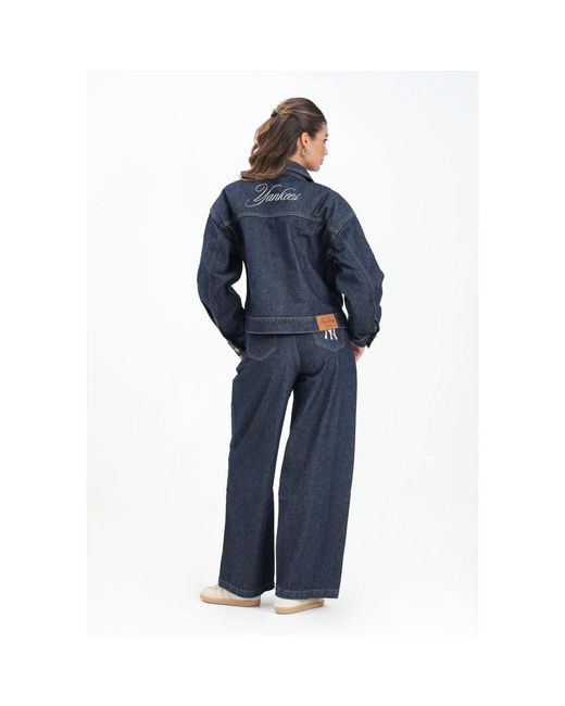 KTZ Wide Jeans in het Blue