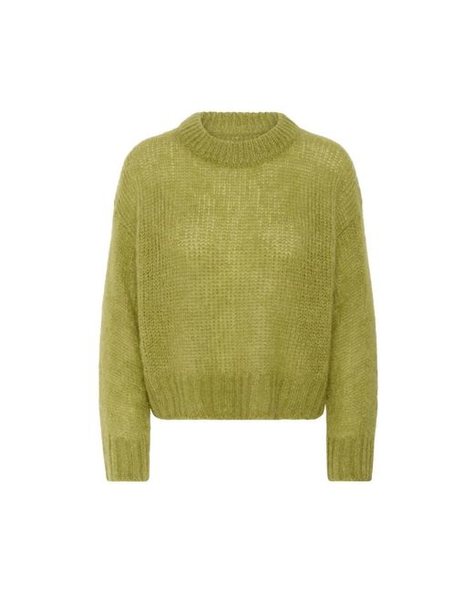 Part Two Green Sille Pullover