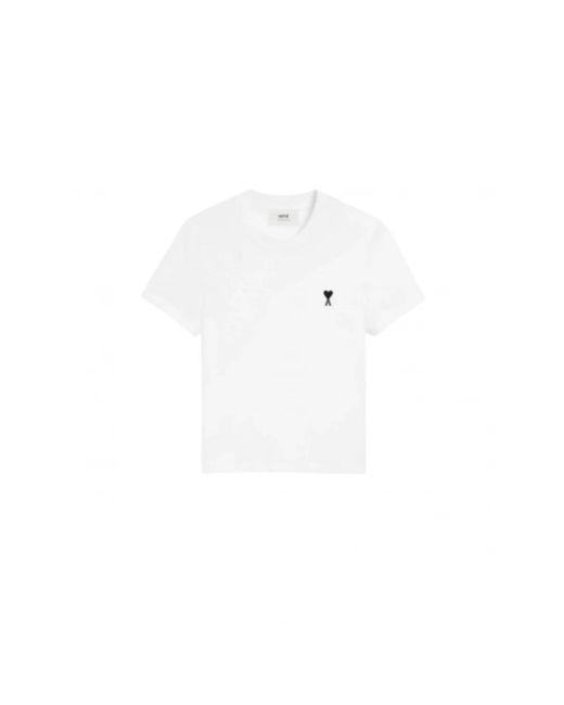 T-Shirts AMI de color White