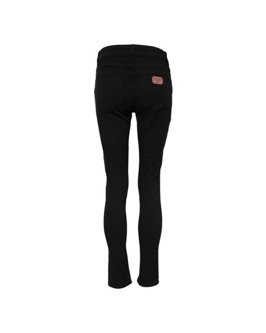 Dolce & Gabbana Black Skinny Fit Jeans