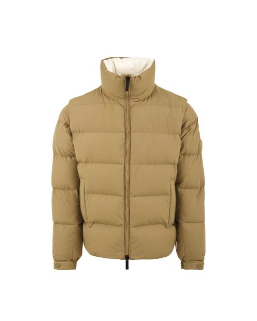AFTER LABEL Jassen ,Leer Manily N083 Jacket in het Green voor heren
