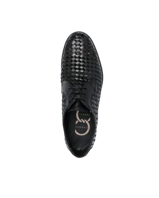 Casadei Derby-Schuhe im Vintage-Look in Black für Herren
