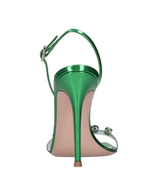 Gianvito Rossi Green Sandals