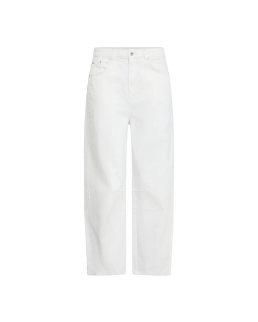 Ichi Jeans ,Wit ,Ihziggy Wide Jeans in het White