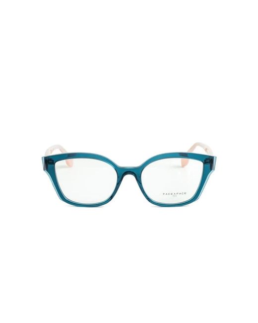 Face A Face Blue Offset1 3207 Optical Frame