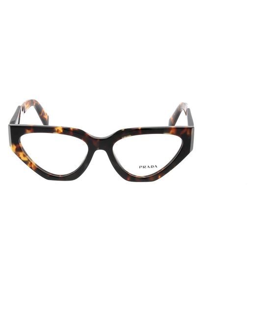 Glasses Prada de color Brown
