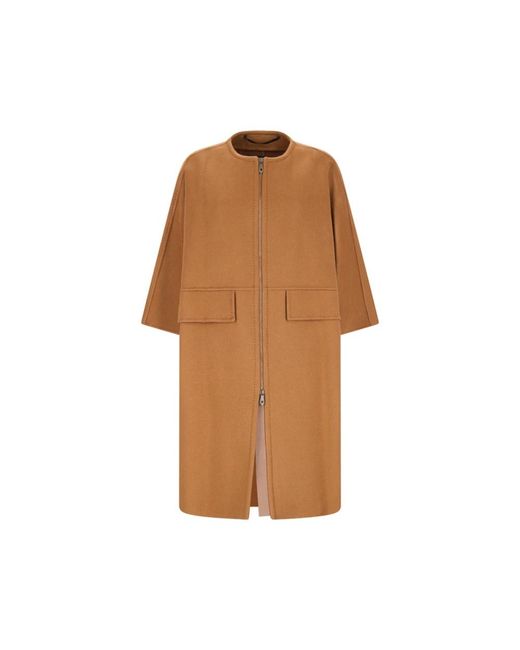 Max Mara Brown Parkas