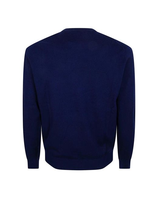Ballantyne R Neck Pullover in het Blue voor heren