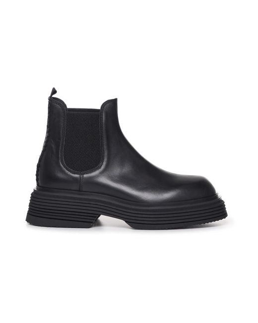 THE ANTIPODE Black Chelsea Boots for men