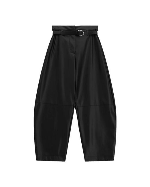 Imperial Black Leather Trousers